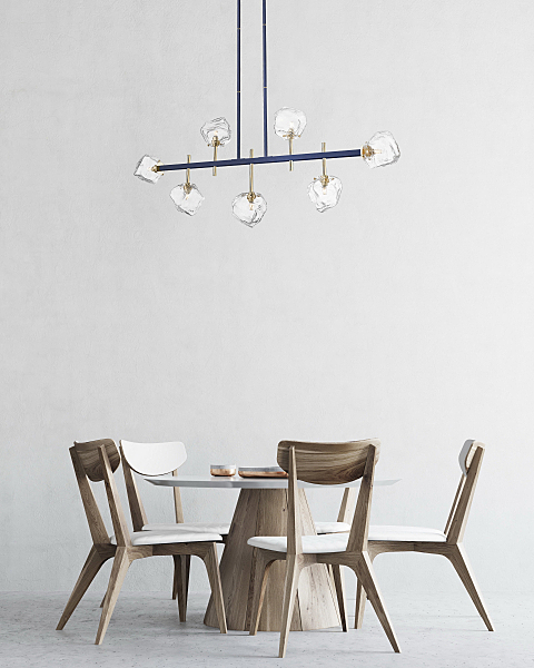 Люстра на штанге 1104 1104-7PL