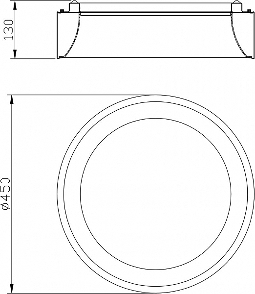 Светильник потолочный Sculptoris 348103