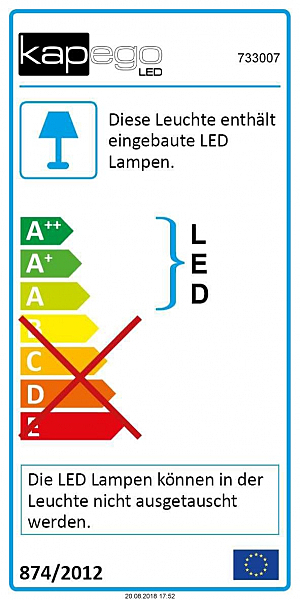 Уличный наземный светильник Robi flex 733007