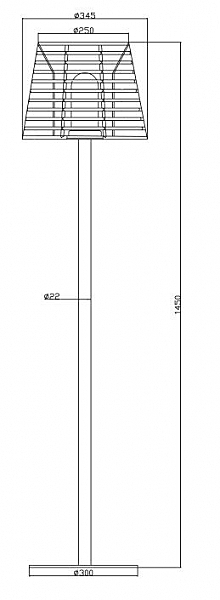 Торшер Velorum 836018