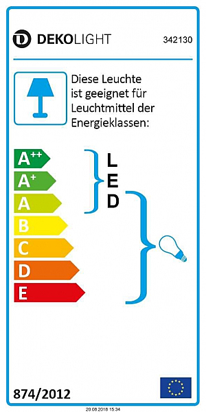 Светильник подвесной Asterope round 342130