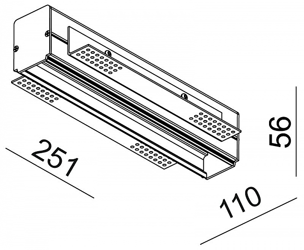 Встраиваемый светильник Ceti 565254