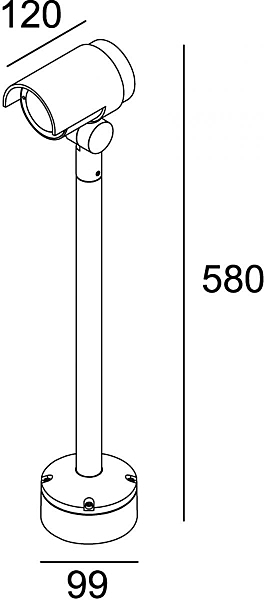 Подсветка зеркал и полок Keid 688024