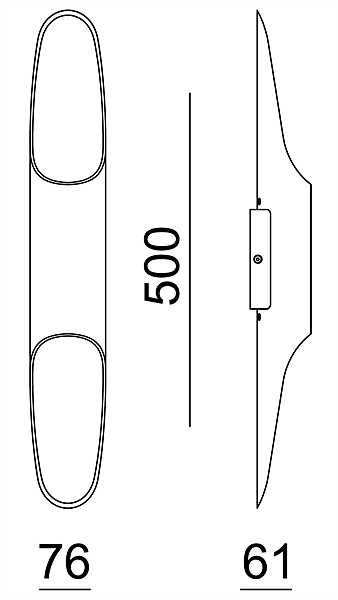Настенный светильник Apodis 500 341200