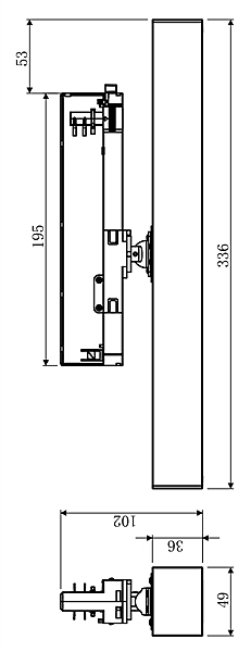 Трековый светильник Ain 24-30W 707072