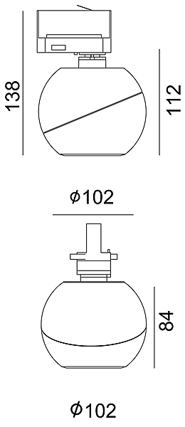Трековый светильник Bellatrix 707078