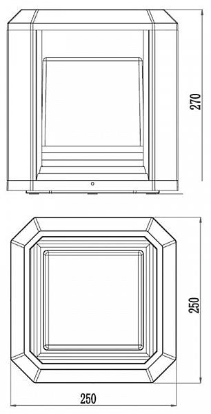 Уличный наземный светильник Bootis II 733027