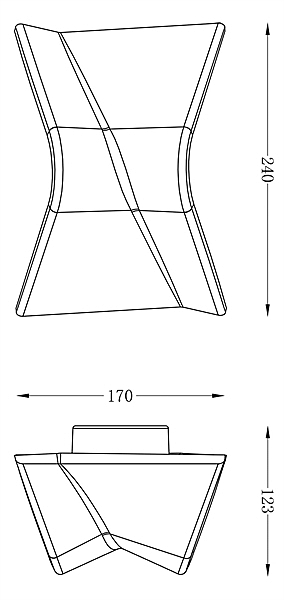 Настенный светильник FLY I 341222