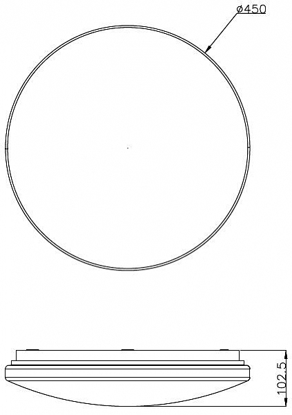 Светильник потолочный Euro LED II 348021