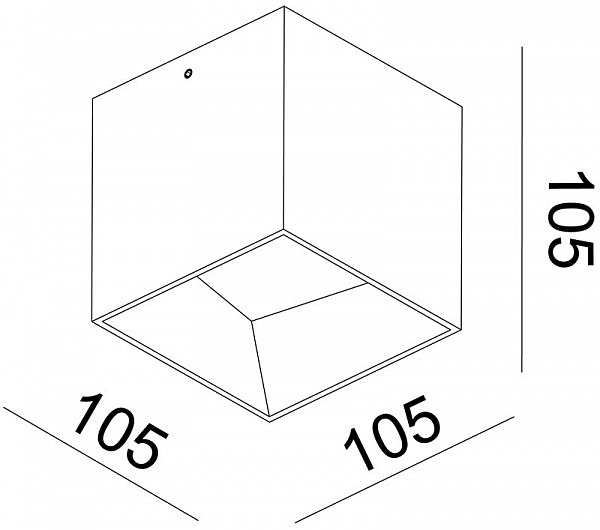 Накладной светильник Sky LED 348013