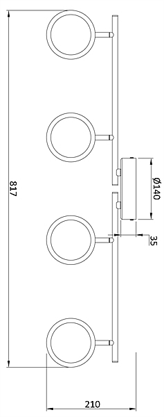 Светильник спот Botein 348118