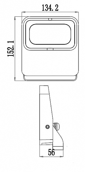 Прожектор уличный Flood 732014