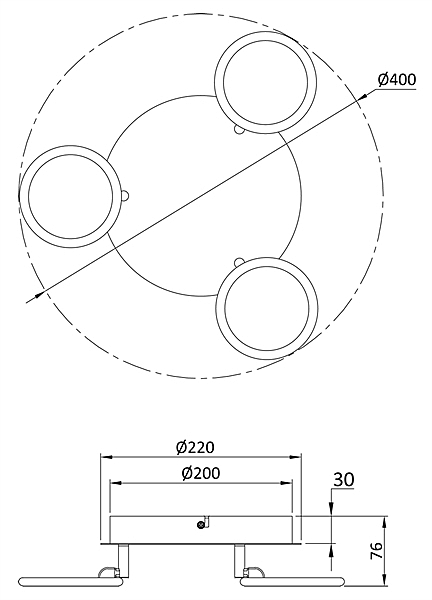 Светильник спот Botein 348117