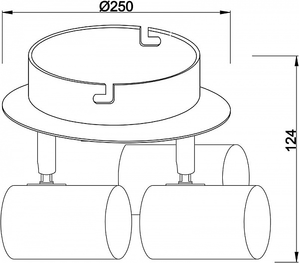Светильник спот Indi 348087