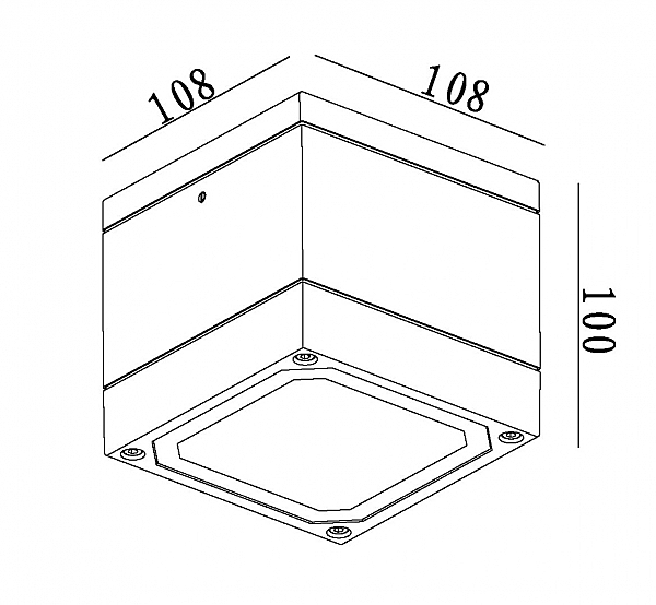 Накладной светильник Mob 730409
