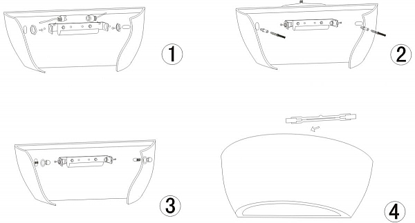 Настенный светильник Netito 341057