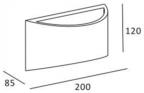 Настенный светильник Arianna 341187