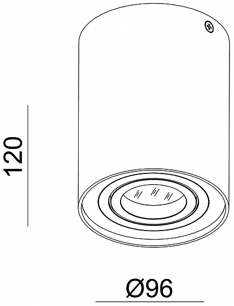 Накладной светильник Bengala 122416