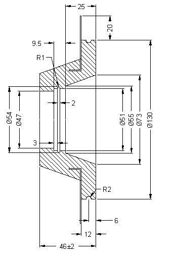 Встраиваемый светильник Built-in 110501