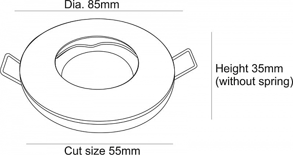 Уличный встраиваемый Built-in 122420