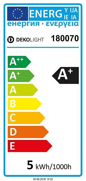 Ретро лампа Filament 180070