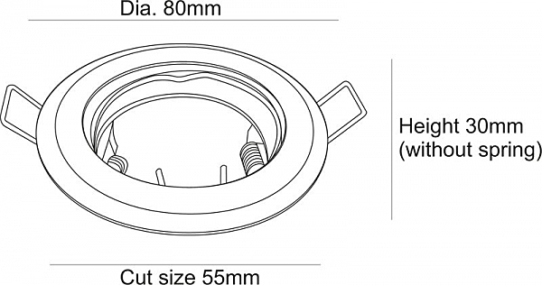 Встраиваемый светильник Built-in 442051
