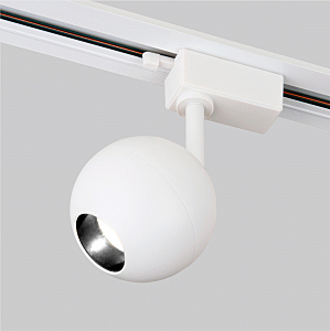 Трековый светильник Ball Ball Белый 12W 4200K (LTB77) однофазный