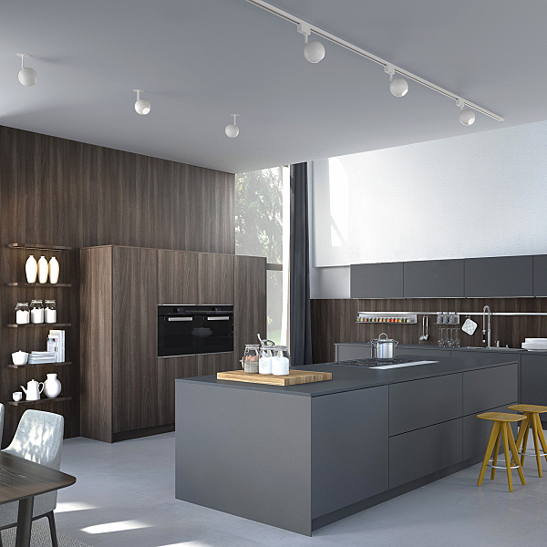 Трековый светильник Ball Ball Белый 12W 4200K (LTB77) однофазный