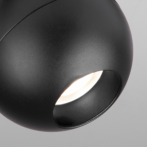 Трековый светильник Ball Ball Черный 12W 4200K (LTB77) однофазный