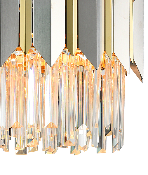 Подвесная люстра Queen QUEEN 79006/6C BRASS SILVER