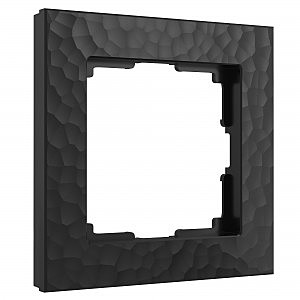 Рамка Werkel W0012408/ Рамка на 1 пост Hammer (черный)