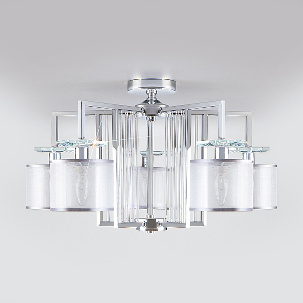 Потолочная люстра Fargo 60123/5 хром Smart (60108/5)