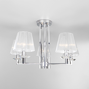 Потолочная люстра Alegria 60125/5 хром Smart (60114/5)