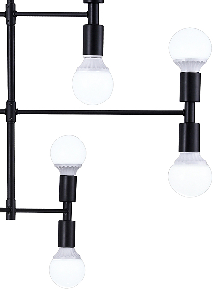 Люстра на штанге Loft Lux LOFT LUX 75129/12C BLACK
