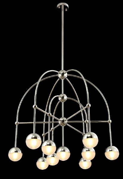 Люстра на штанге Truena TRUENA SP-PL6+3+1 NICKEL