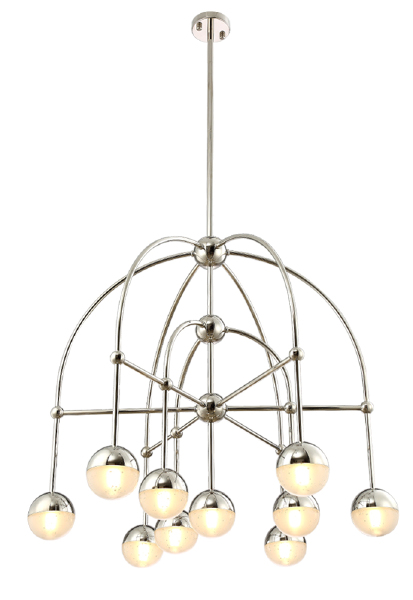 Люстра на штанге Truena TRUENA SP-PL6+3+1 NICKEL