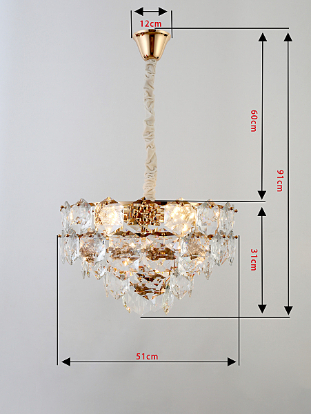 Подвесная люстра Rike 1023-208