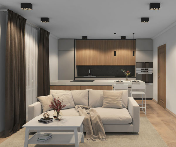 Накладной светильник Dk3020Bв DK3035-BK