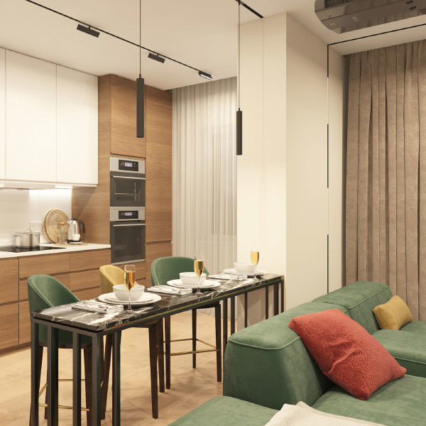 Трековый светильник Smart Spot DK8008-BK