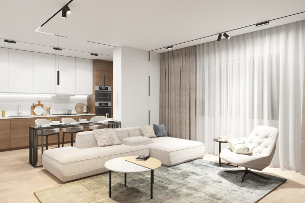 Трековый светильник Smart Spot DK8008-BK