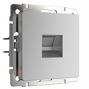 Розетка W1181006/ Розетка Ethernet RJ-45 (серебряный)