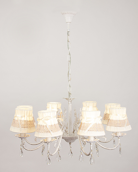 Подвесная люстра Abrasax L.5401-8CREAM/G