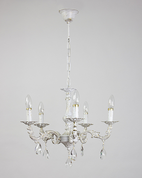 Подвесная люстра Abrasax L.8401-5CREAM/G