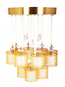 Светильник подвесной Abrasax PL.5301-(8+4)+5BRshade