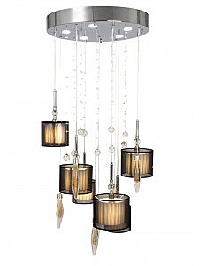 Светильник подвесной Abrasax PL.5301-(8+4)+5CHshade