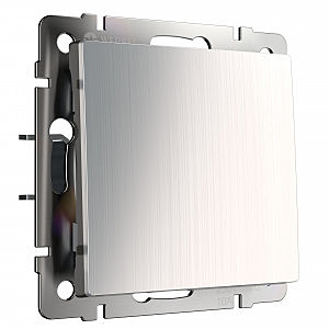 Выключатель W1110002/ Выключатель одноклавишный (глянцевый никель)