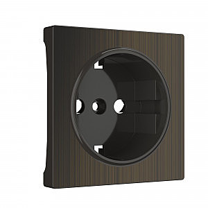 Накладка на механизм W1179012/ Накладка для розетки IP20 (бронзовый)