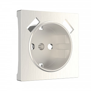 Накладка на механизм W1179513/ Накладка для розетки USB (перламутровый рифленый)