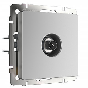 Розетка W1183006/ ТВ-розетка оконечная (серебряный)