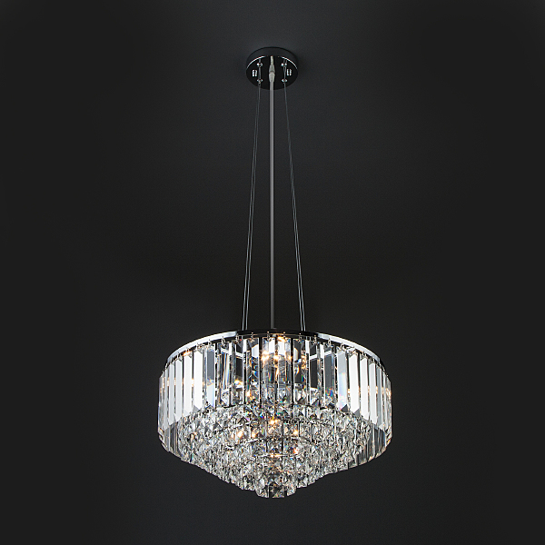 Подвесная люстра Torreta 10121/5 хром/прозрачный хрусталь Strotskis Smart (10105/5)